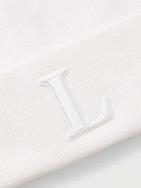 Lacoste beanie cu lână bej