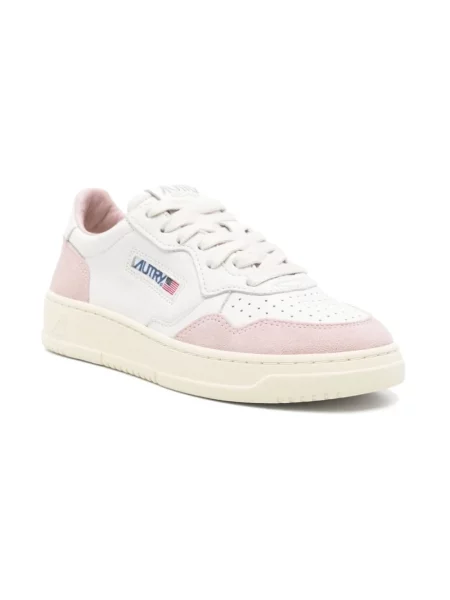Sneakersy Autry biznesowe białe
