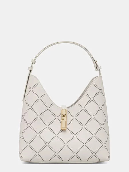 Furla Geantă Goccia M KH Alb bej