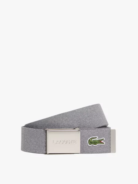 Ремінь Lacoste сірий