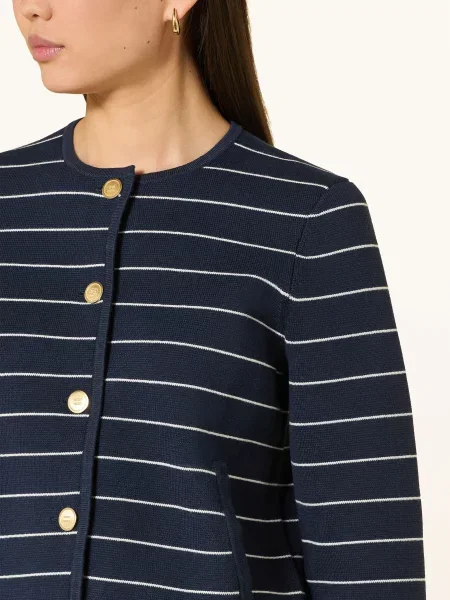 Tommy Hilfiger Svetr tmavě modrá bílá