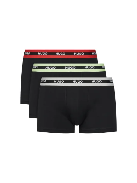 Hugo Bodywear 3 db-os boxeralsó szett fekete
