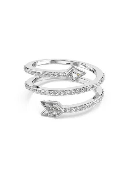 Prstan Swarovski IDYLLIA srebrna