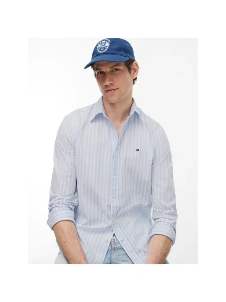 Cămașă Tommy Hilfiger albastru