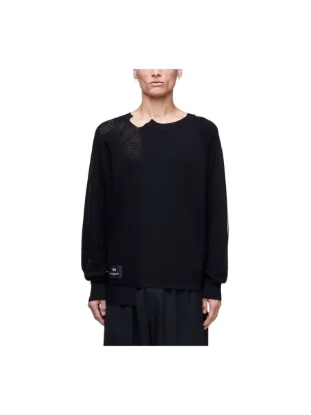 Sweter Adidas z logo czarny