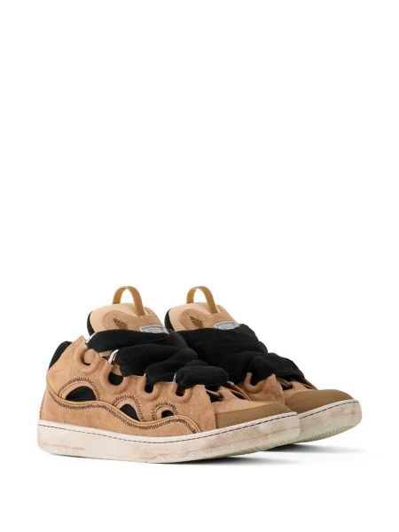 Sneakerși Lanvin maro