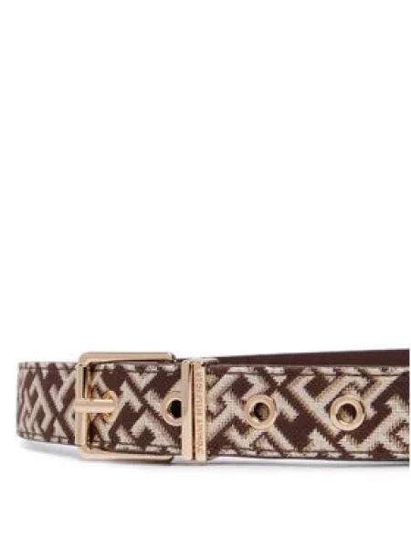 Tommy Hilfiger Pas Th Square Jacquard Rjava bež