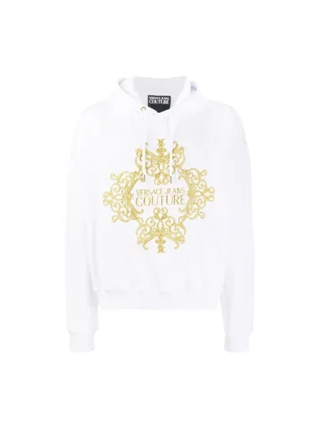 Bluza Versace Jeans Couture z logo biała