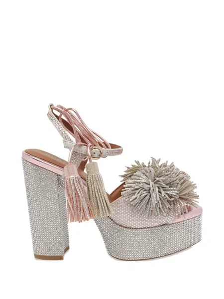 Сандали Kurt Geiger London сребристо
