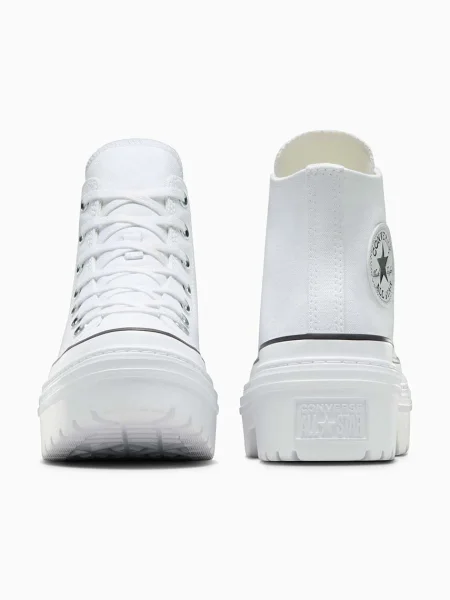Sneakers Converse Chuck Taylor All Star Lugged Heel Platform White/ Black/ Egret EUR 41 fehér
