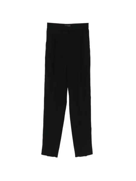Pantaloni Emporio Armani conici negru