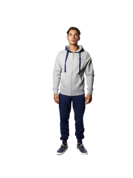 Costum Leone 1947 din fleece gri