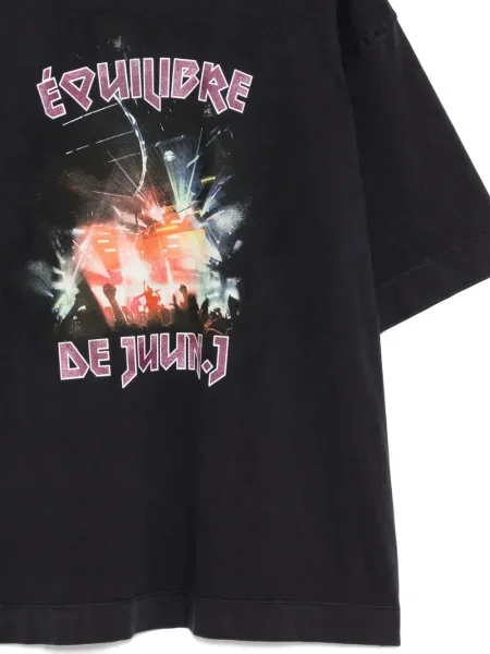 Tricou Juun.j cu imagine albastru