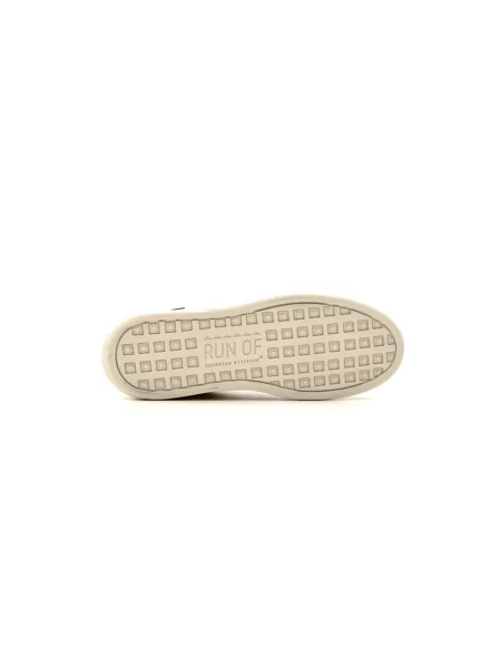Buty do biegania Run Of skórzane do biegania białe