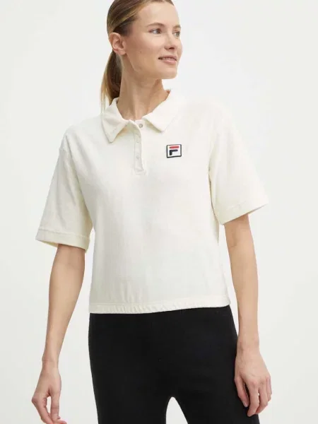 Polo tričko Fila Lusaka béžová