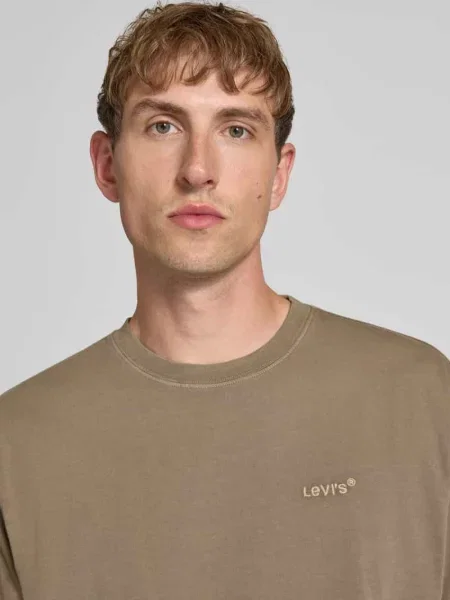 Levi's® T-Shirt gruen brązowa