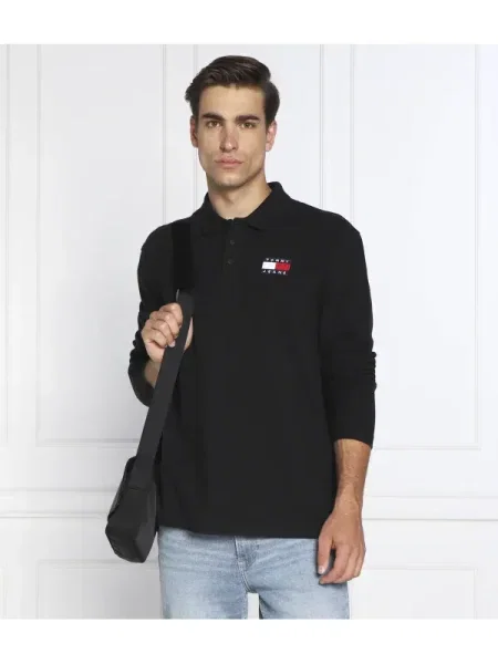 Tommy Jeans Polo negru