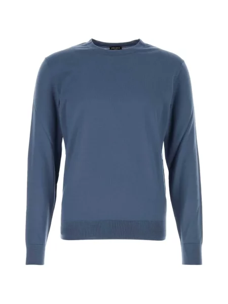 Pulover Zegna de lână albastru