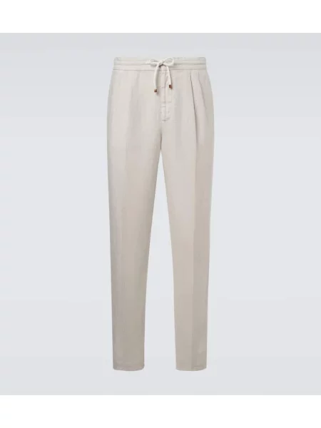 Pantaloni Brunello Cucinelli de in bej