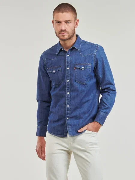 Kovbojská košeľa Levi's modrá