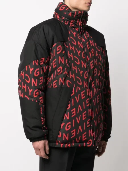 Reversibil geacă cu puf Givenchy cu imagine maro