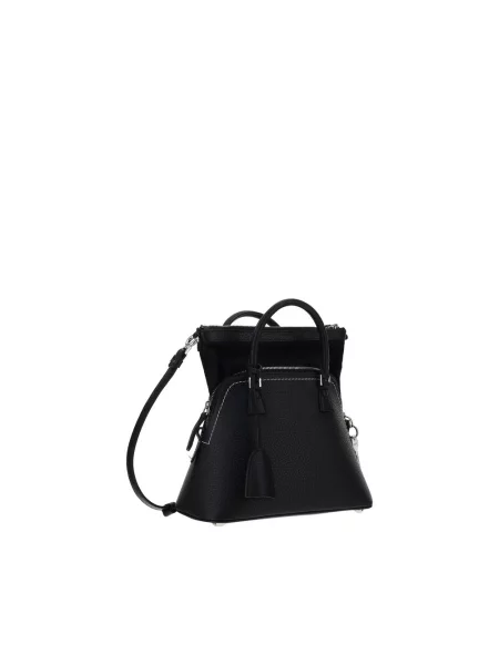 Torebka Maison Margiela skórzana czarna