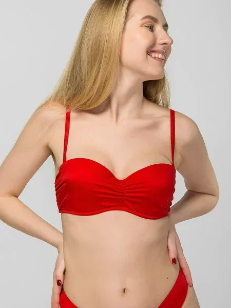 Верх купальника Push Up червоний