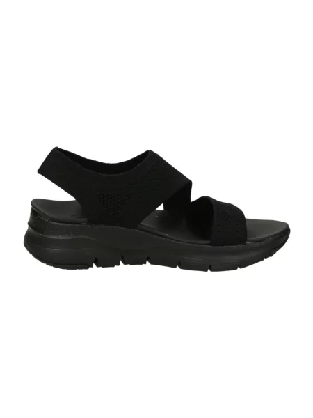 Lekkie sandały Skechers czarne