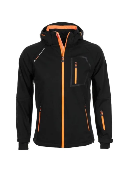 Geacă Peak Mountain softshell negru