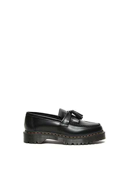 Sneakersy Dr. Martens skórzane sznurowane czarne