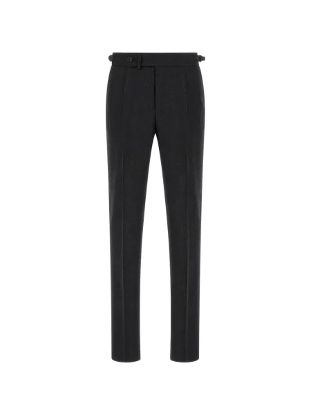 Pantaloni Pal Zileri de lână gri
