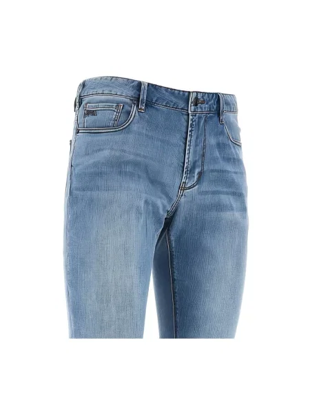Jeansy Emporio Armani niebieskie
