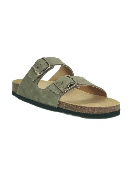 Pantofle Scholl zelené