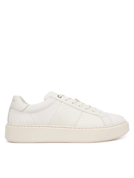 Maxi sneakerși Karl Lagerfeld alb