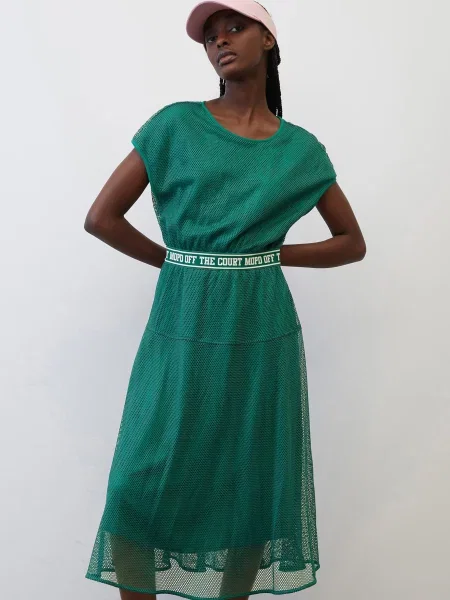 Marc O’Polo DENIM Сукня міді без підкладки зелений