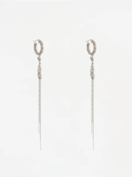 Reserved Cercei candelabru auriu
