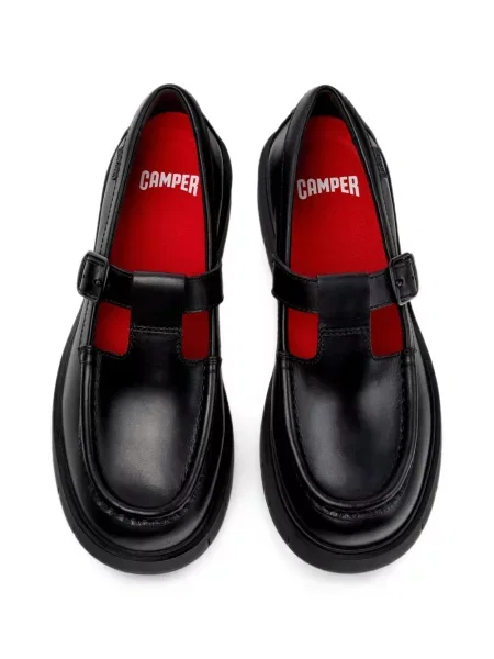Pantofi loafer Camper cu cataramă negru