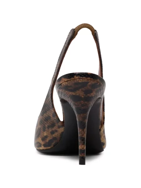 Pantofi cu toc Amina Muaddi slingback