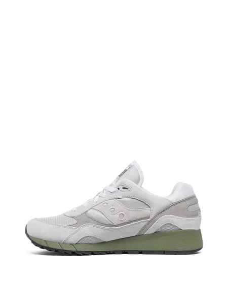 Замшевые кроссовки Saucony серые