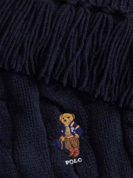 Szalik Polo Ralph Lauren niebieska