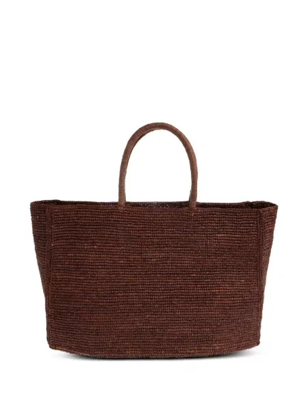 Geantă shopper Lié Studio maro