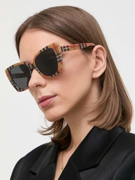 Ochelari de soare Burberry negru