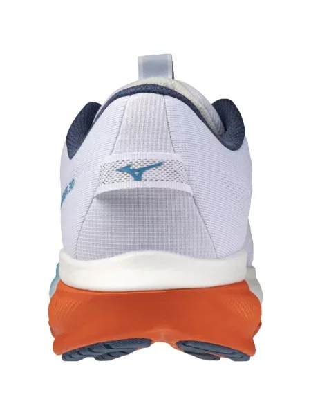 Pánske bežecké topánky Mizuno Wave Rider 30 white/blue jewel/orange biela