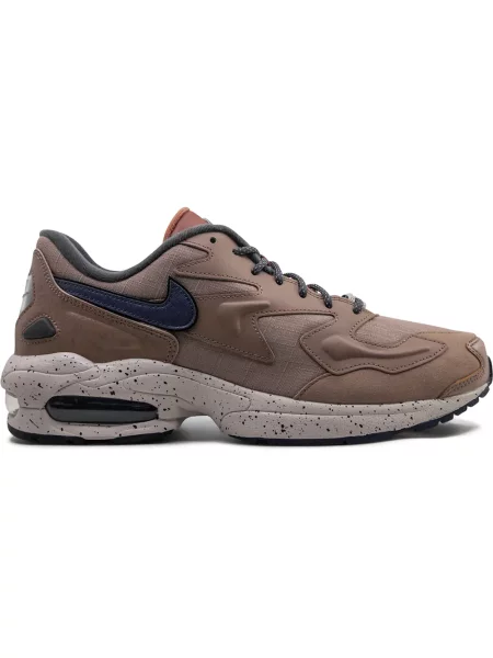 Sneakerși Nike maro