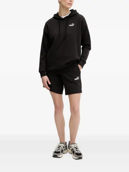 Pantaloni scurți Puma cu imagine negru