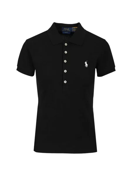 Top Polo Ralph Lauren ze sznurkiem niebieski
