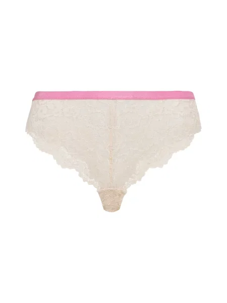 LSCN by LASCANA Spodnje hlačke roza bela