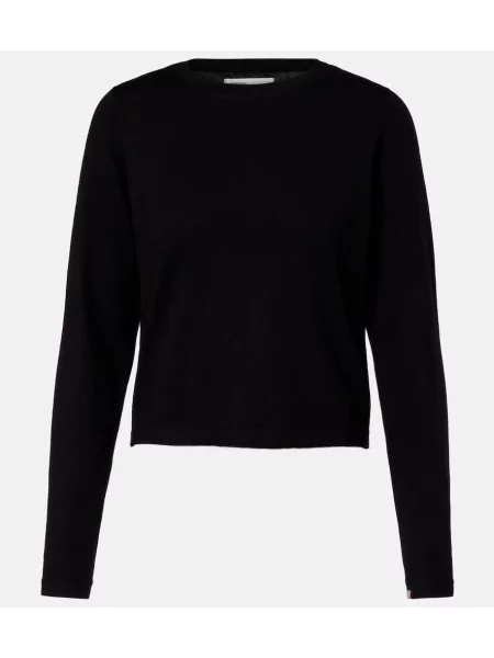 Top Extreme Cashmere din cașmir negru