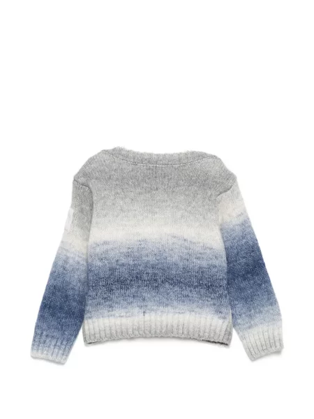 Sweter dziecięcy Emporio Armani szary