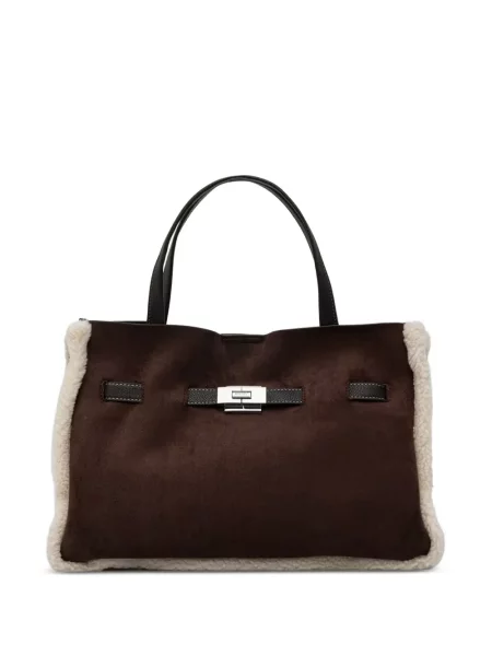 Shopper kabelka Dkny hnedá